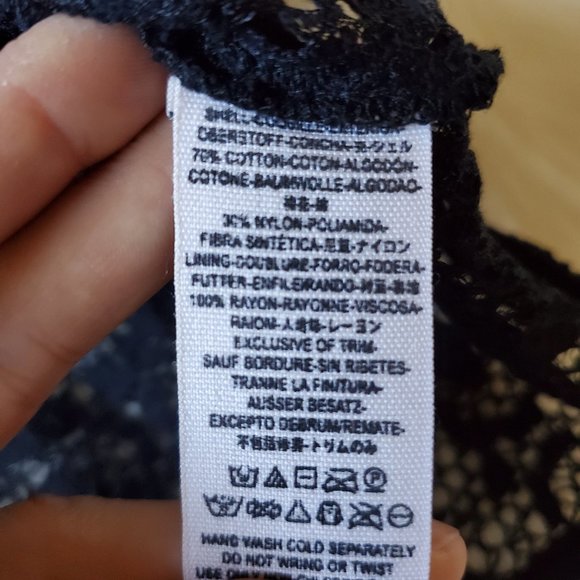 Free People RARE Holy Mountain Crochet Mini Dress Size Small EUC - Picture 14 of 16